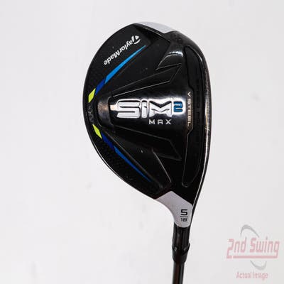 TaylorMade SIM2 MAX Fairway Wood 5 Wood 5W 18° Xcaliber Graphite Stiff Right Handed 42.0in