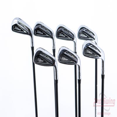 Titleist 716 AP2 Iron Set 4-PW Mitsubishi MMT 80 Graphite Stiff Right Handed 37.75in