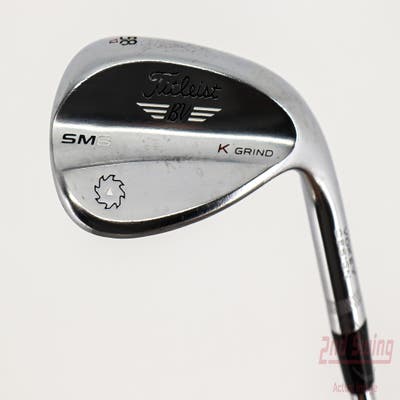 Titleist Vokey SM6 Tour Chrome Wedge Lob LW 58° 12 Deg Bounce K Grind SM6 BV Steel Wedge Flex Right Handed 35.0in