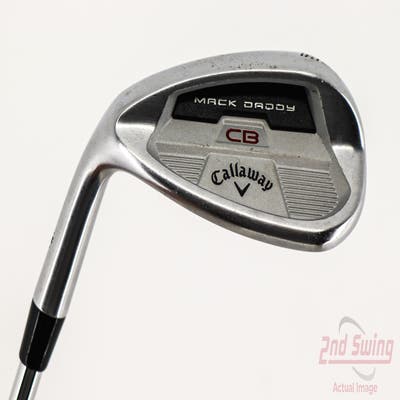 Callaway Mack Daddy CB Wedge Sand SW 56° 14 Deg Bounce FST KBS Hi-Rev 2.0 Steel Wedge Flex Left Handed 35.0in