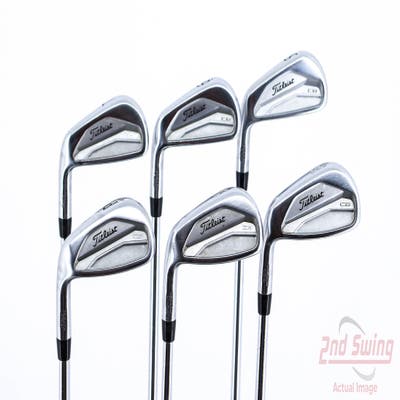 Titleist 620 CB Iron Set 5-PW Project X LZ 6.5 Steel X-Stiff Left Handed 38.25in