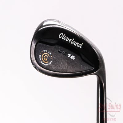 Cleveland CG16 Black Zip Groove Wedge Sand SW 56° 14 Deg Bounce Cleveland Traction Wedge Steel Wedge Flex Right Handed 35.5in