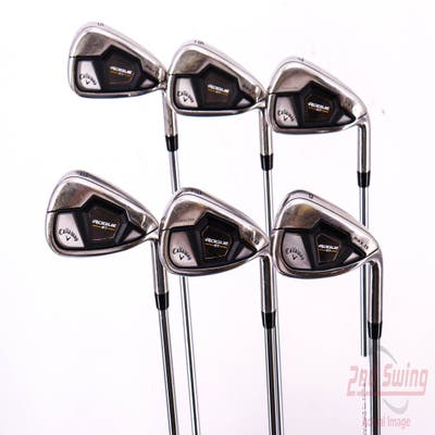 Callaway Rogue ST Max OS Iron Set 5-PW True Temper Elevate MPH 85 Steel Stiff Right Handed 38.5in