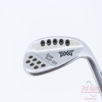 PXG 0311 Sugar Daddy Milled Chrome Wedge Lob LW 58° 9 Deg Bounce FST KBS MAX Graphite 55 Graphite Senior Right Handed 35.0in