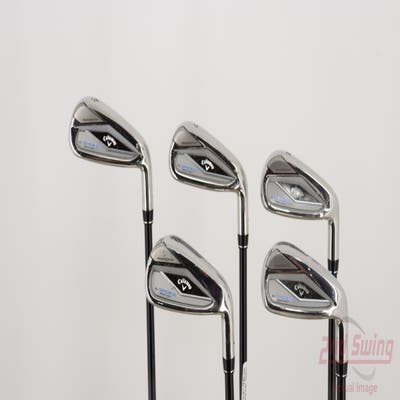 Callaway Paradym Ai Smoke Max Fast Iron Set 6-PW MCA Tensei Blue/Silver 40 Graphite Senior Right Handed 38.25in