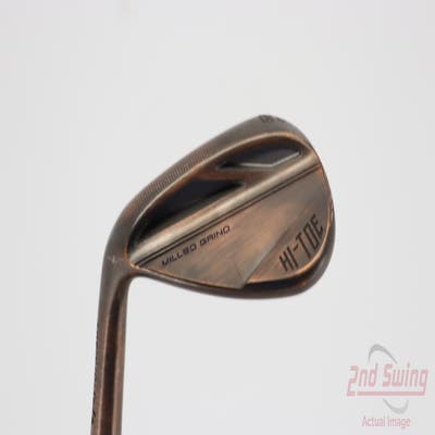 TaylorMade Milled Grind HI-TOE 3 Copper Wedge Lob LW 58° 13 Deg Bounce FST KBS Hi-Rev 2.0 115 Steel Stiff Left Handed 35.0in