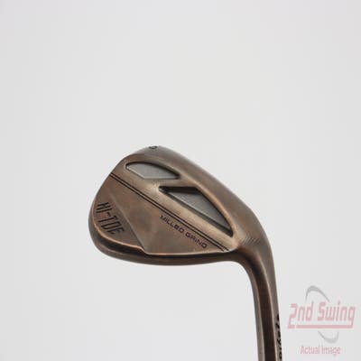 TaylorMade Milled Grind HI-TOE 3 Copper Wedge Lob LW 60° 10 Deg Bounce FST KBS Hi-Rev 2.0 115 Steel Stiff Right Handed 35.0in