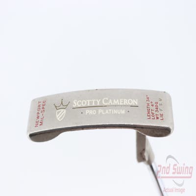 Titleist Scotty Cameron Pro Platinum Newport Putter Steel Right Handed 33.0in