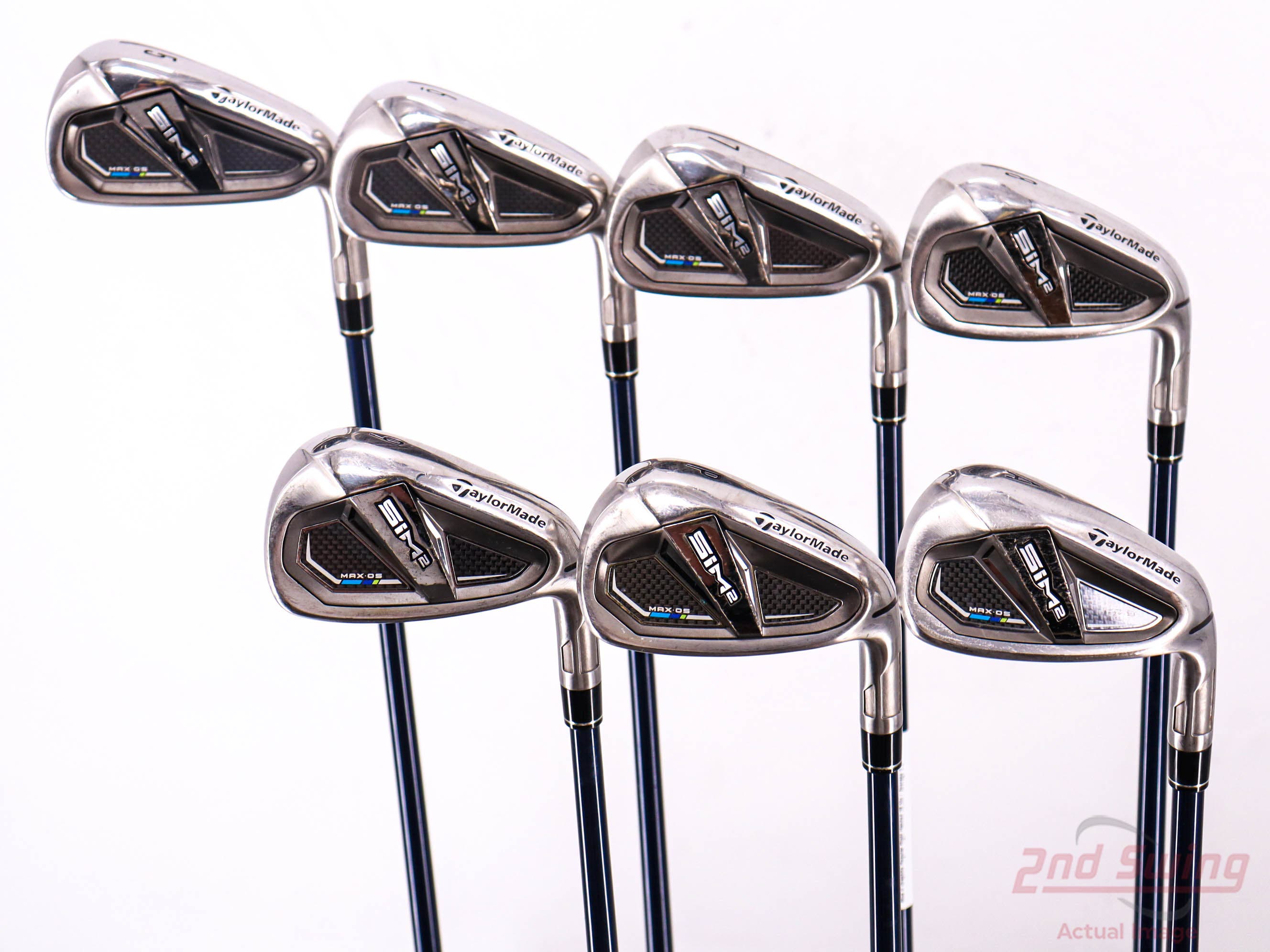 TaylorMade SIM2 MAX OS Iron Set (D-92440993542)