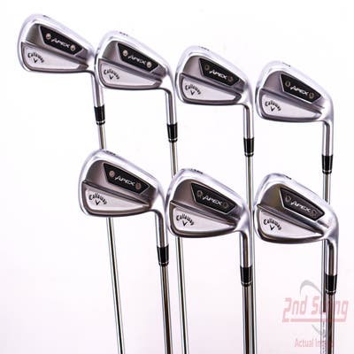 Mint Callaway Apex Ai300 Iron Set 4-PW True Temper Elevate MPH 95 Steel Regular Right Handed 38.5in