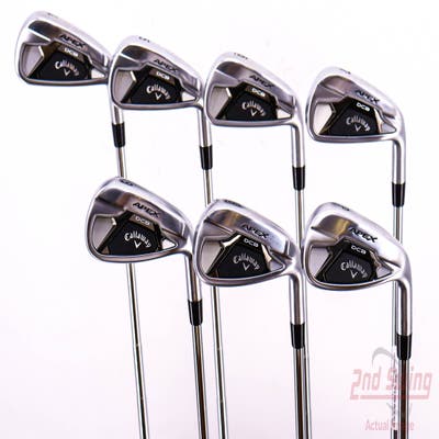 Callaway Apex DCB 21 Iron Set 4-PW True Temper Dynamic Gold S300 Steel Stiff Right Handed 38.25in