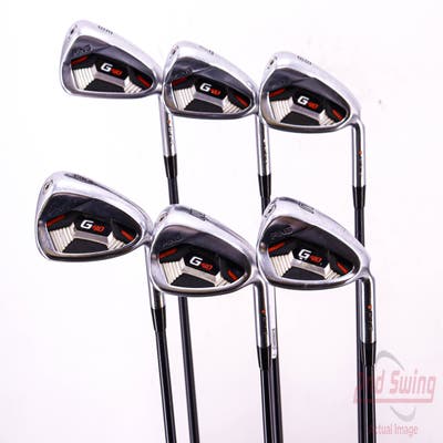 Ping G410 Iron Set 6-PW AW ALTA CB Red Graphite Senior Right Handed Orange Dot 37.75in