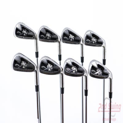 Callaway X-22 Tour Iron Set 3-PW Rifle Flighted 5.5 Steel Regular Right Handed 38.25in