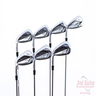 Mizuno JPX 923 Hot Metal Iron Set 4-PW True Temper Dynamic Gold 95 Steel Regular Left Handed 38.5in