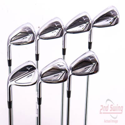 Mizuno JPX 923 Hot Metal Iron Set 5-PW GW FST KBS Tour Lite Steel Stiff Left Handed 38.5in