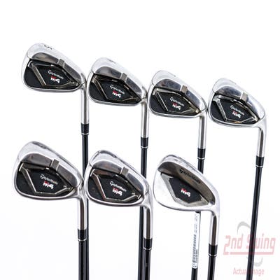 TaylorMade M4 Iron Set 5-PW AW Fujikura ATMOS 6 Red Graphite Regular Right Handed 38.5in