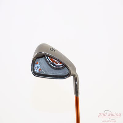 Ping G10 Single Iron 6 Iron Ping TFC 129I Graphite Regular Right Handed White Dot 37.5in