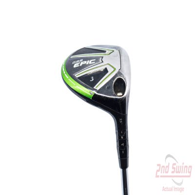 Callaway GBB Epic Fairway Wood 3 Wood 3W 15° Project X HZRDUS T800 Green 65 Graphite Regular Right Handed 43.5in