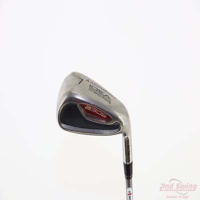 Adams Idea A3 OS Single Iron 7 Iron Grafalloy ProLaunch Platinum Graphite Regular Right Handed 37.5in