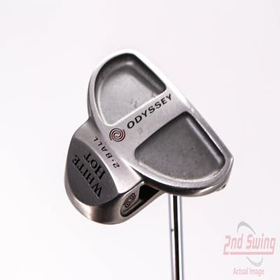 Odyssey White Hot 2-Ball Center Shaft Putter Straight Arc Steel Right Handed 35.5in