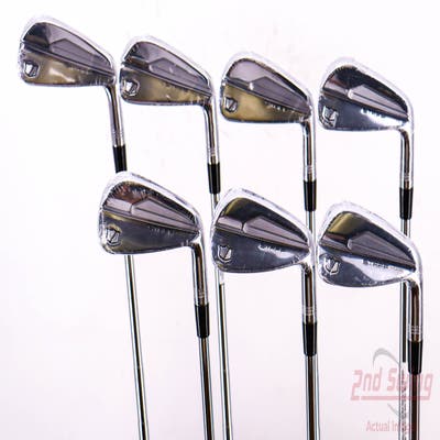 Mint Wilson Staff 2024 Staff Model Blade Iron Set 4-PW Dynamic Gold Mid 115 Steel Stiff Right Handed 38.25in