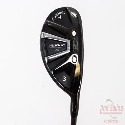 Callaway Rogue X Hybrid 3 Hybrid 18° Aldila Synergy Blue 50 Graphite Senior Right Handed 40.75in