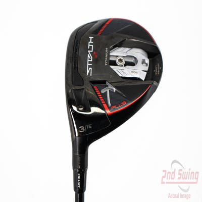 TaylorMade Stealth 2 Plus Fairway Wood 3 Wood 3W 15° Fujikura AIR Speeder 45 Graphite Senior Left Handed 43.5in