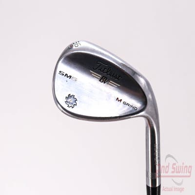 Titleist Vokey SM6 Tour Chrome Wedge Sand SW 56° 8 Deg Bounce M Grind SM6 BV Steel Wedge Flex Right Handed 35.5in