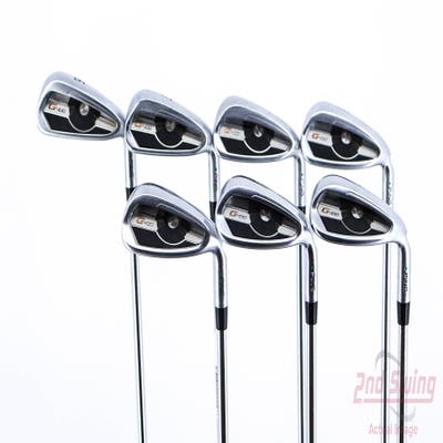 Ping G400 Iron Set 6-PW AW SW Nippon NS Pro 950GH Steel Regular Right Handed Green Dot 38.25in