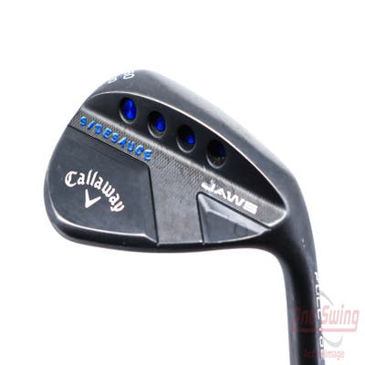 Callaway Jaws Full Toe Raw Black Wedge Lob LW 60° 10 Deg Bounce Aerotech SteelFiber i95 Graphite Stiff Right Handed 35.0in