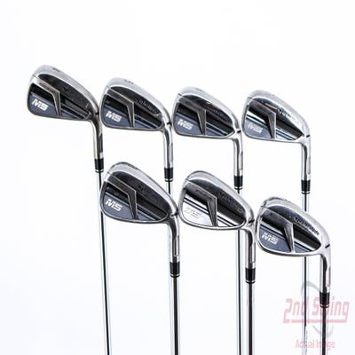 TaylorMade M5 Iron Set 4-PW True Temper XP 100 Steel Stiff Right Handed 38.5in