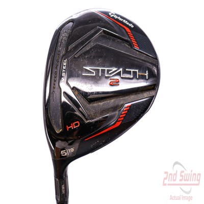 TaylorMade Stealth 2 HD Fairway Wood 5 Wood 5W 19° Fujikura Speeder NX Red 50 Graphite Regular Left Handed 42.5in