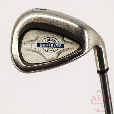 Callaway X-14 Single Iron 9 Iron Callaway Stock Graphite Graphite Regular Right Handed 36.0in