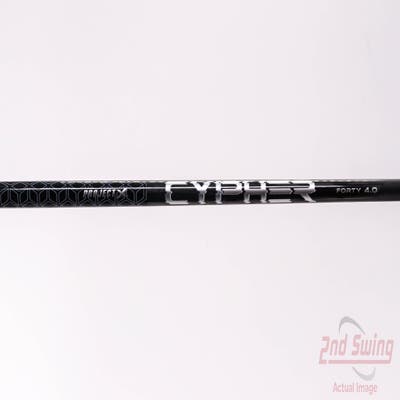 Pull Project X Cypher Black 40g Driver Shaft Ladies 42.25in