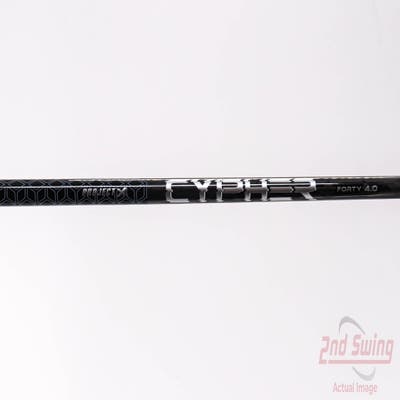 Pull Project X Cypher Black 40g Driver Shaft Ladies 42.25in