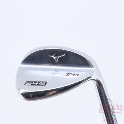 Mizuno T20 Satin Chrome Wedge Sand SW 54° 8 Deg Bounce Dynamic Gold Tour Issue S400 Steel Stiff Right Handed 35.25in