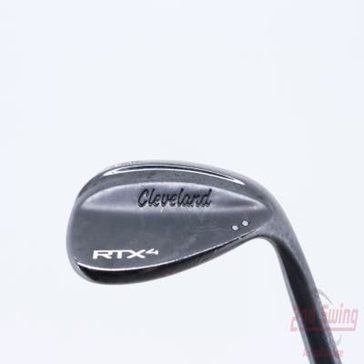 Cleveland RTX 4 Black Satin Wedge Lob LW 60° 9 Deg Bounce Mid Dynamic Gold Tour Issue S400 Steel Stiff Right Handed 35.0in