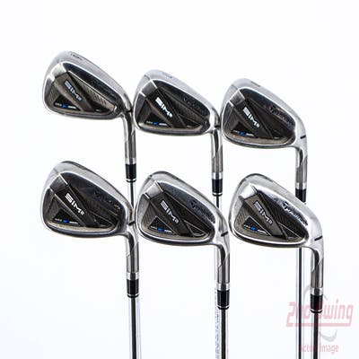 TaylorMade SIM2 MAX Iron Set 6-PW AW FST KBS MAX 85 MT Steel Stiff Right Handed 37.5in