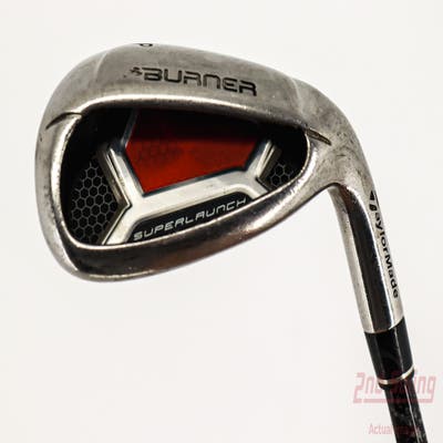 TaylorMade Burner Superlaunch Single Iron Pitching Wedge PW TM Reax Superfast 60 Graphite Regular Right Handed 37.5in