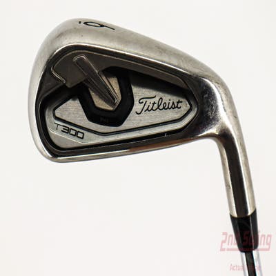 Titleist T300 Single Iron 6 Iron True Temper AMT Red R300 Steel Regular Right Handed 37.5in