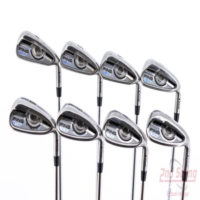 Ping 2016 G Iron Set 4-PW GW AWT 2.0 Steel Regular Right Handed Black Dot 38.5in