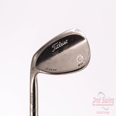 Titleist Vokey SM5 Gold Nickel Wedge Sand SW 56° 10 Deg Bounce M Grind Titleist SM5 BV Steel Wedge Flex Left Handed 35.5in