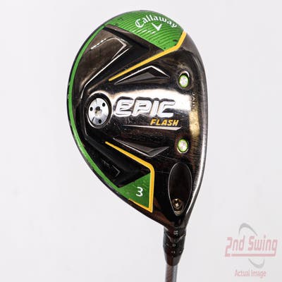 Callaway EPIC Flash Fairway Wood 3 Wood 3W 15° Project X EvenFlow Green 55 Graphite Senior Right Handed 43.5in