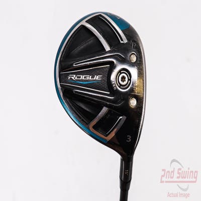 Callaway Rogue Sub Zero Fairway Wood 3 Wood 3W 15° Project X HZRDUS Yellow 76 6.0 Graphite Stiff Right Handed 43.0in