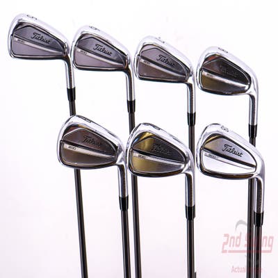 Titleist 2023 T200 Iron Set 5-PW AW Aerotech SteelFiber i70 PR Graphite Senior Right Handed 38.0in