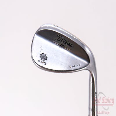 Titleist Vokey SM5 Tour Chrome Wedge Lob LW 60° 7 Deg Bounce S Grind Titleist SM5 BV Steel Wedge Flex Right Handed 35.0in