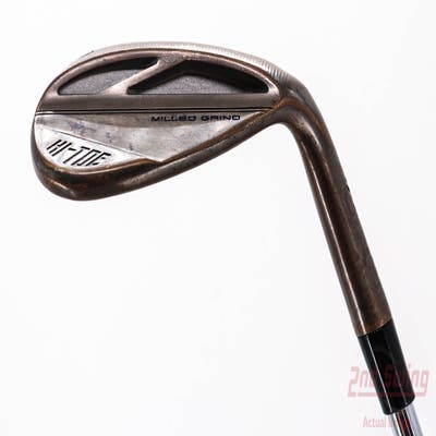 TaylorMade Milled Grind HI-TOE 3 Copper Wedge Lob LW 60° 10 Deg Bounce FST KBS Hi-Rev 2.0 115 Steel Wedge Flex Right Handed 35.0in