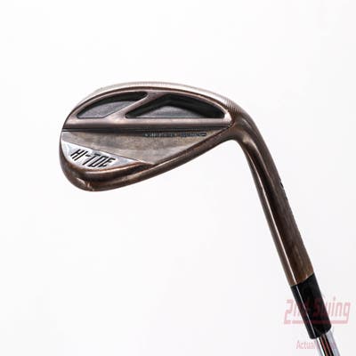 TaylorMade Milled Grind HI-TOE 3 Copper Wedge Lob LW 60° 10 Deg Bounce FST KBS Hi-Rev 2.0 115 Steel Regular Right Handed 35.25in