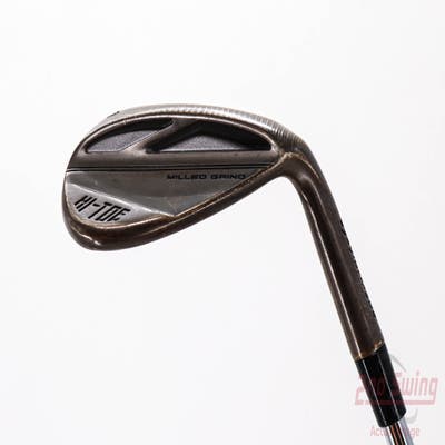 TaylorMade Milled Grind HI-TOE 3 Copper Wedge Lob LW 60° 10 Deg Bounce FST KBS Hi-Rev 2.0 115 Steel Wedge Flex Right Handed 35.0in