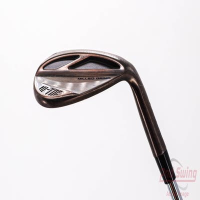 TaylorMade Milled Grind HI-TOE 3 Copper Wedge Lob LW 60° 10 Deg Bounce FST KBS Hi-Rev 2.0 115 Steel Wedge Flex Right Handed 35.25in